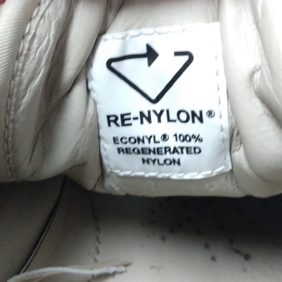 Prada 2022 Double Wheel Nylon Gabardine Sneakers in Desert Beige sz 39.5 - Picture 16 of 16